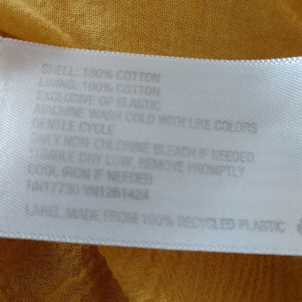 Universal Thread Sleeveless Yellow Dress Size XS - Picture 7 of 10